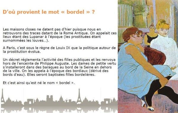 prostituée lieu paris